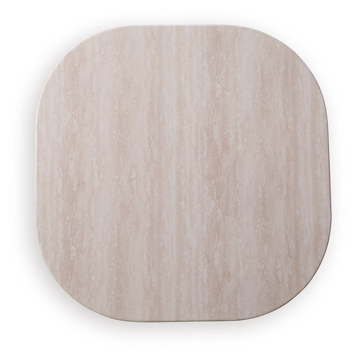 Dolan Creek - Square End Table - Beige / Brown - view 3