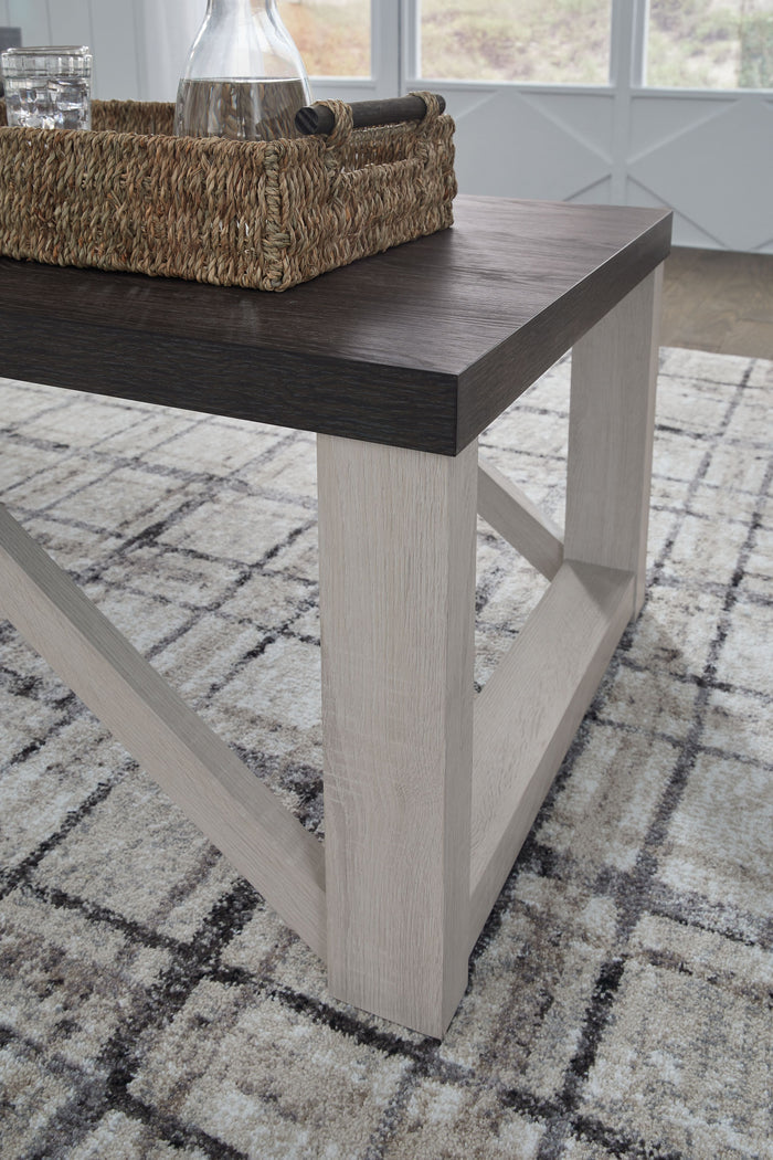 Dorrinson - Antique White - Occasional Table Set (Set of 3) by Signature Design by Ashley® | Bel Furniture