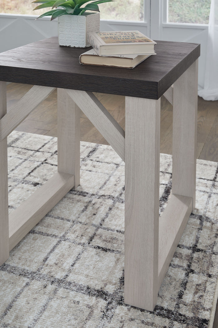 Dorrinson - Antique White - Occasional Table Set (Set of 3) by Signature Design by Ashley® | Bel Furniture