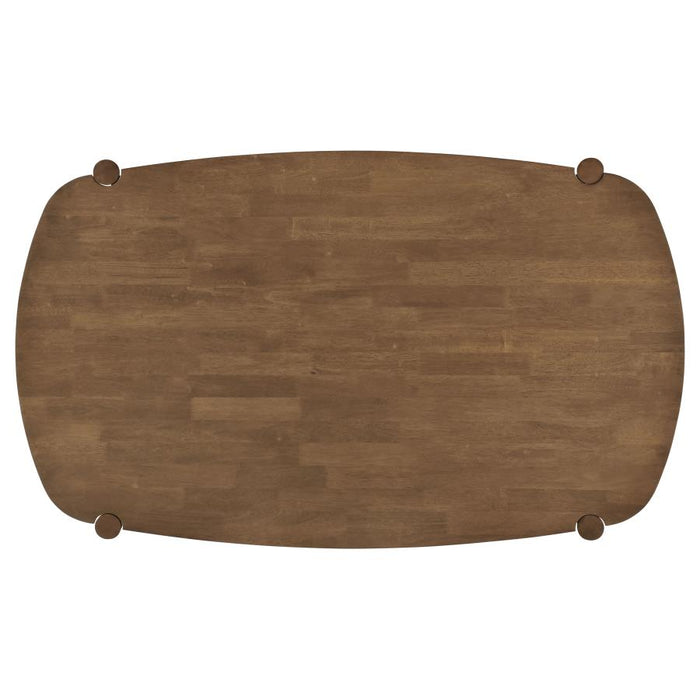 Dortch - Oval Solid Wood Dining Table - Walnut
