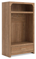 Dovander Hall Tree With Storage Bench Brown