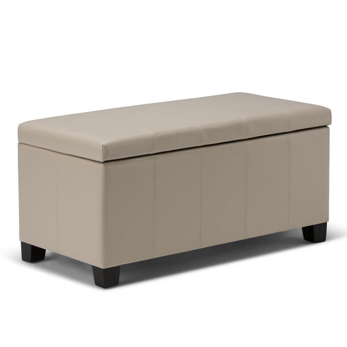 Beige / Faux Leather