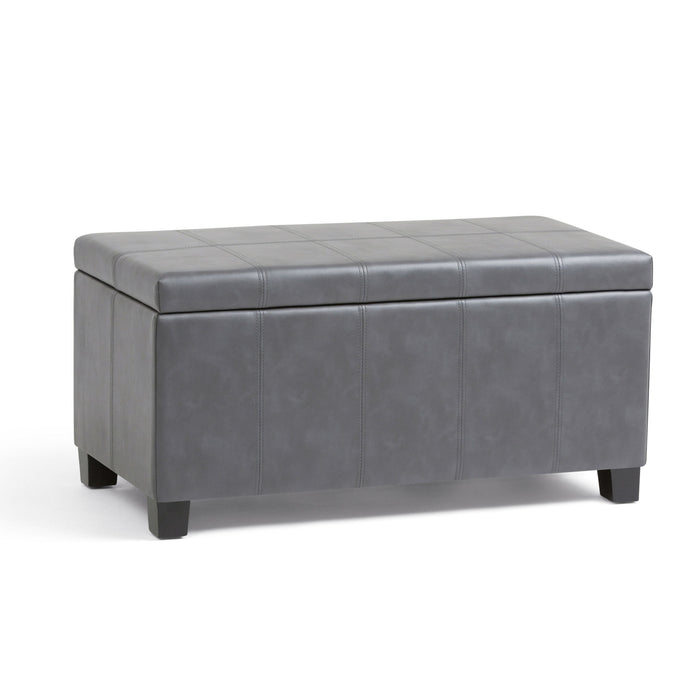 Dover - Upholstered Storage Ottoman Bench - view 6