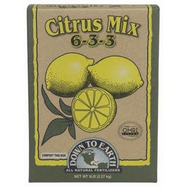 Down To Earth Citrus Mix 6-3-3