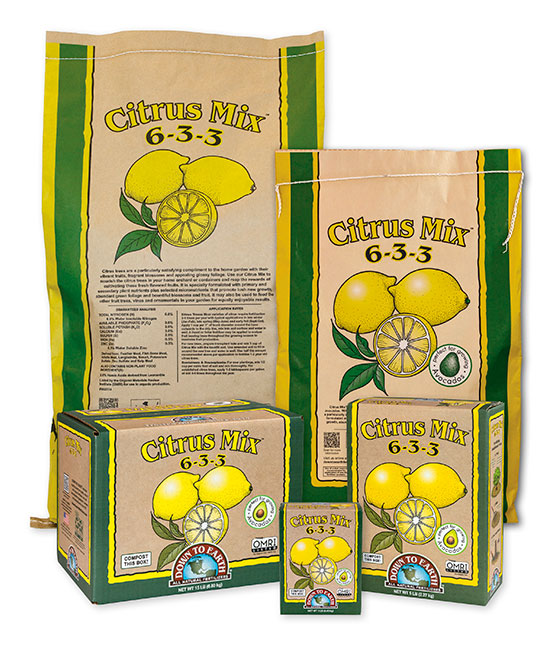 Down To Earth Citrus Mix 6-3-3