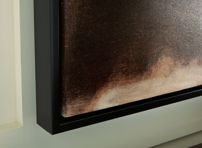 Drewland - Black / Brown / Orange - Wall Art by Signature Design by Ashley® | Bel Furniture