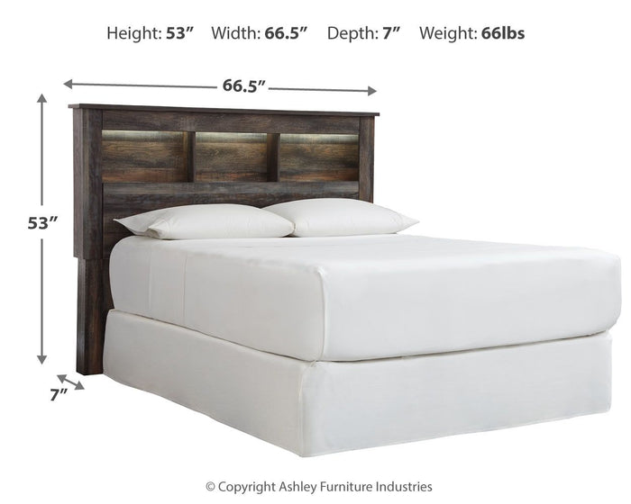 Drystan - Bookcase Headboard by Signature Design by Ashley® | Bel Furniture
