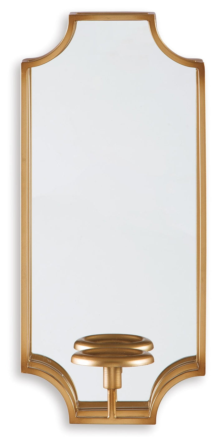 Dumi - Gold Finish - Wall Sconce by Signature Design by Ashley® | Bel Furniture