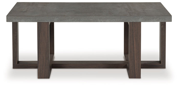 Dynnford - Gray / Brown - Occasional Table Set (Set of 3) by Signature Design by Ashley® | Bel Furniture