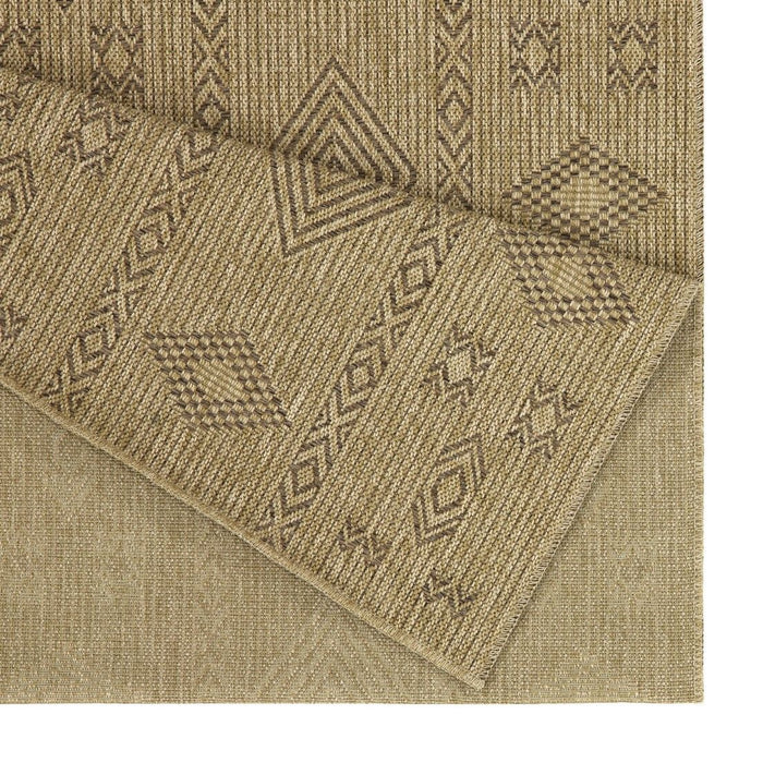 Earth - 2'7" X 7'3" Indoor, Outdoor Area Rug - Jute, Mocha by Icona Home Decor | Bel Furniture