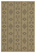 Earth - 7'10" X 10'3" Indoor, Outdoor Area Rug - Natural / Black by Icona Home Decor | Bel Furniture