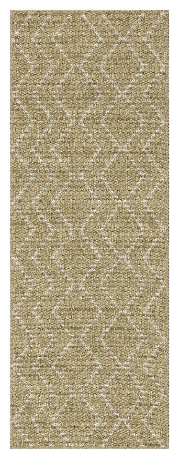Earth - Indoor / Outdoor Area Rug - Jute / White Light Brown 4' x 6' by Icona Home Decor | Bel Furniture
