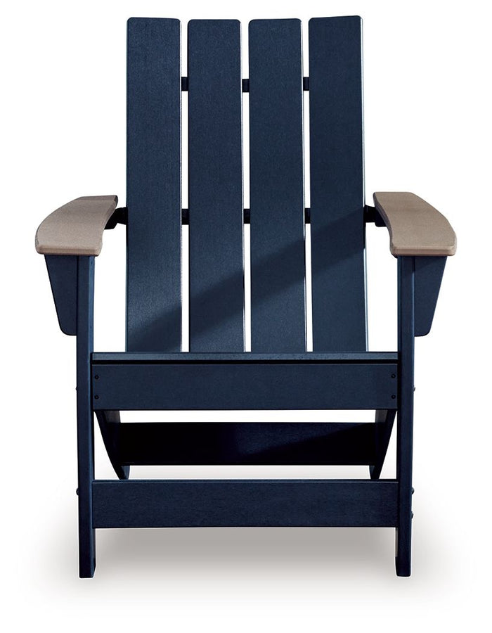 East Beach - Adirondack Chair - Black / Beige - view 2