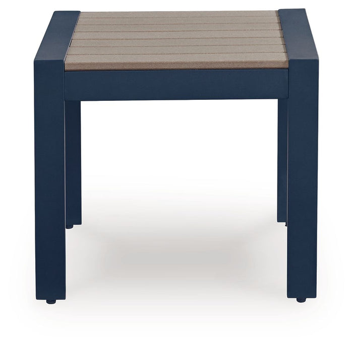 East Beach - Blue - Rectangular Cocktail Table - view 7