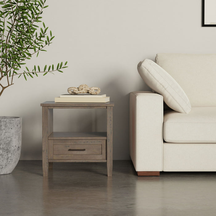 Ela - End Table - Brown - view 3