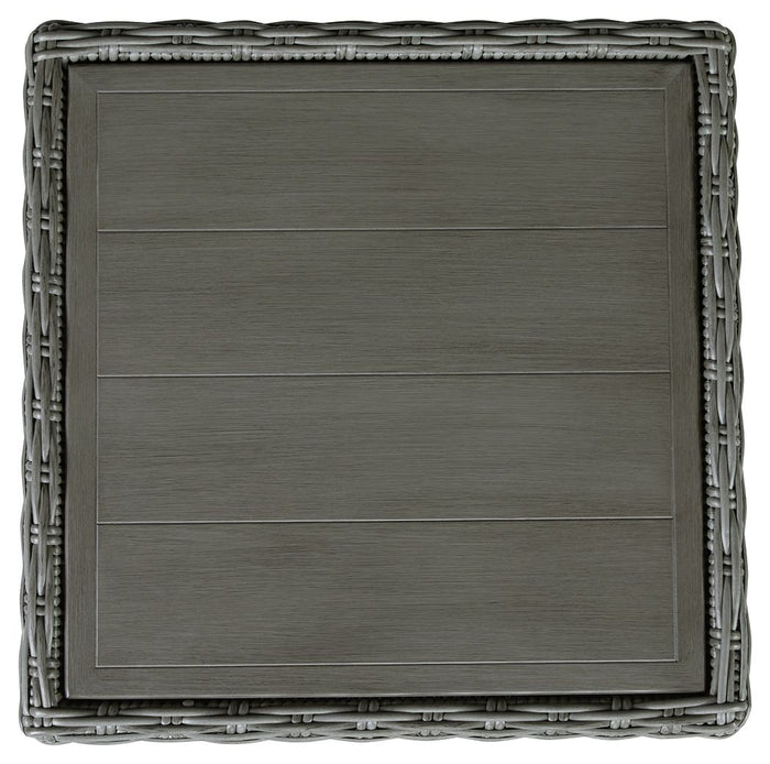 Elite Park - Gray - Square End Table by Signature Design by Ashley® | Bel Furniture