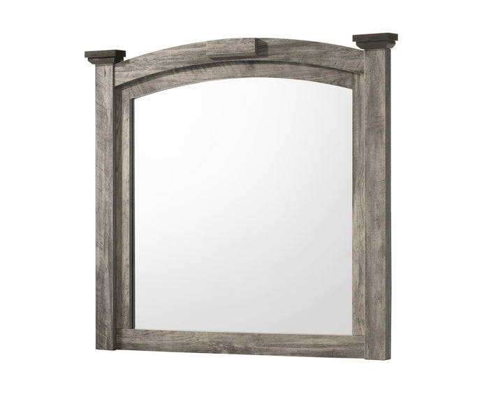Ella-Mae Dresser Mirror-Reclaimed Grey