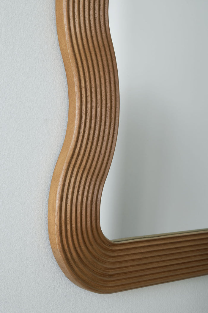 Ellisonville - Floor Mirror - Brown - view 4