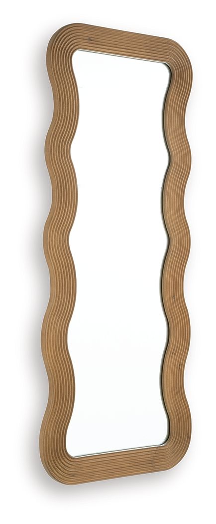 Ellisonville - Floor Mirror - Brown - view 6