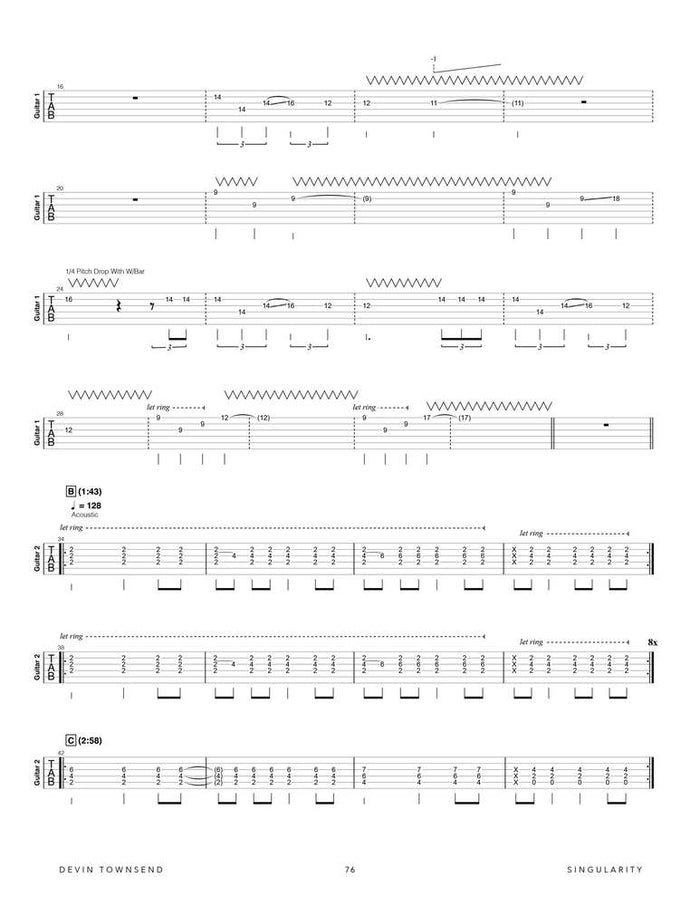 Printed Guitar Book, Digital Guitar Book