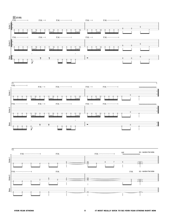 Printed Guitar & Bass Book, Digital Guitar Book