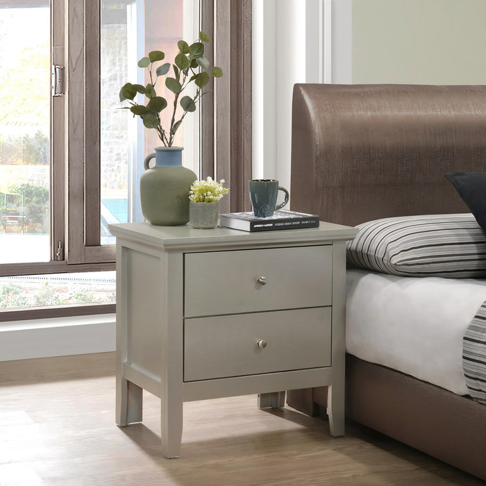 English Dovetailed Drawers Nightstand - view 8