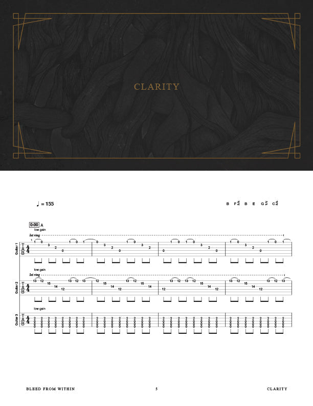 Printed Guitar Book, Digital Guitar Book