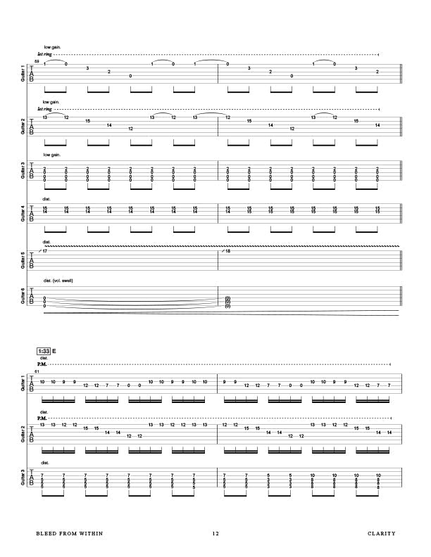 Printed Guitar Book, Digital Guitar Book