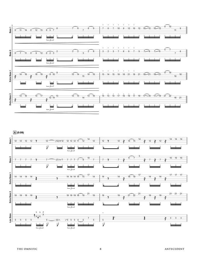 Printed Bass Book, Digital Bass Book