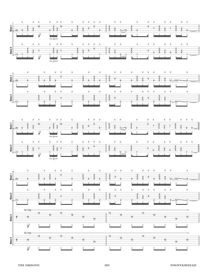Printed Bass Book, Digital Bass Book