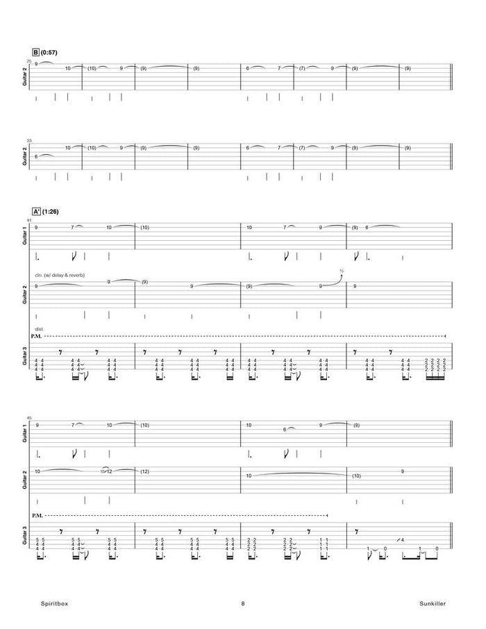 Printed Guitar Book, Digital Guitar Book