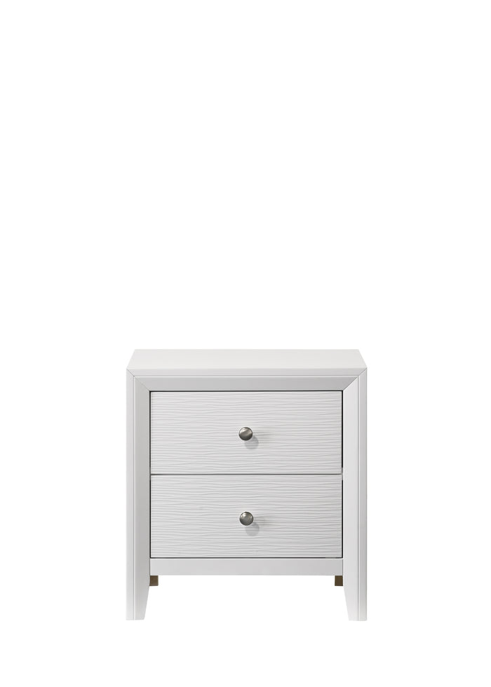 Evan Night Stand White