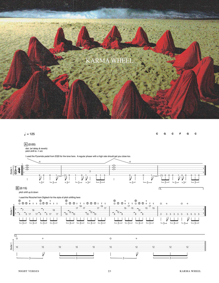 Printed Guitar Book, Digital Guitar Book