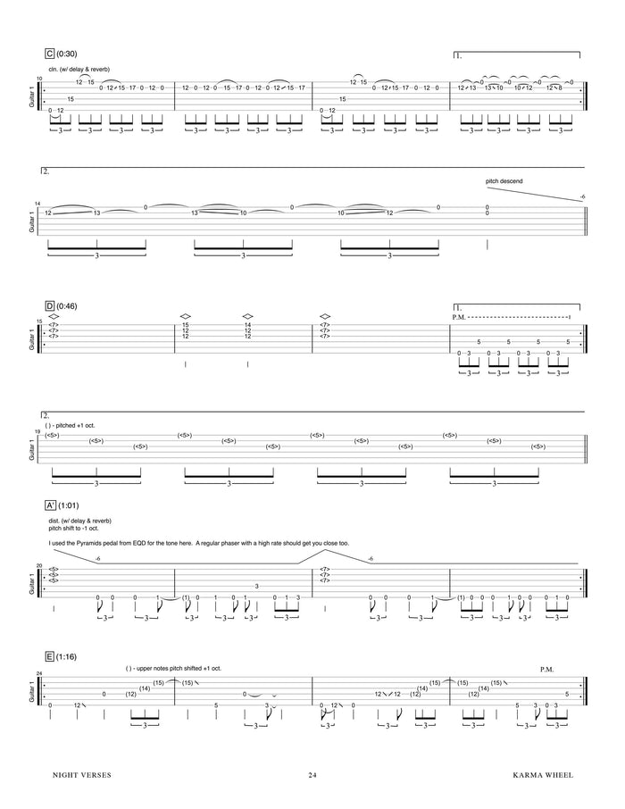 Printed Guitar Book, Digital Guitar Book