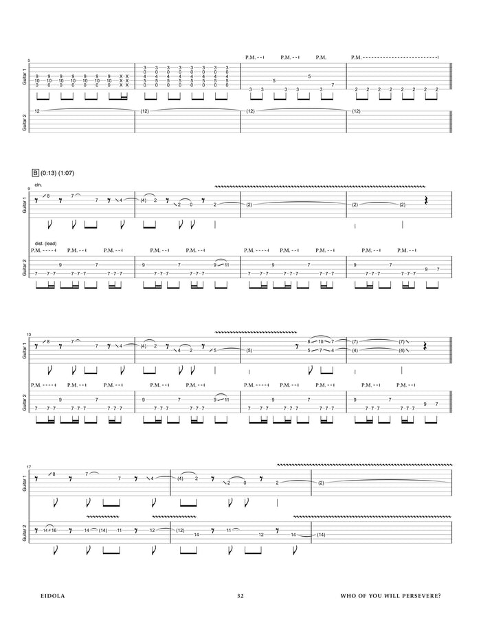 Printed Guitar Book, Digital Guitar Book