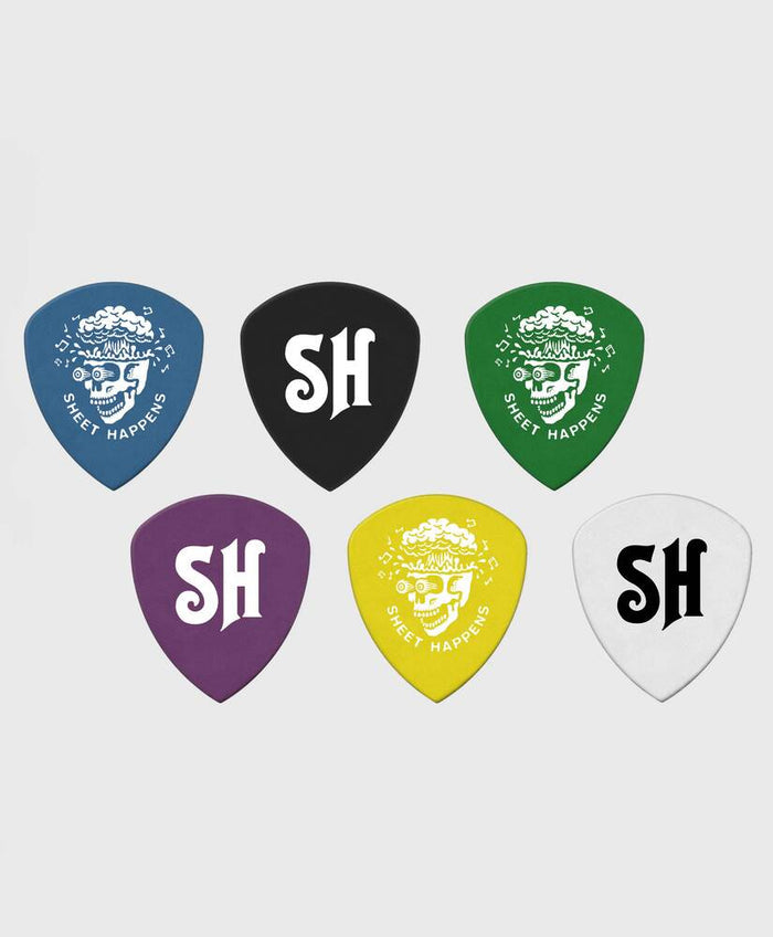 6 Custom Dunlop Tortex Flow Picks