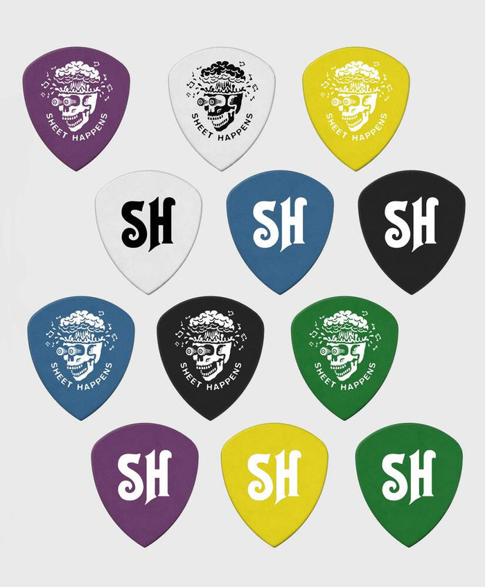 12 Custom Dunlop Tortex Flow Picks