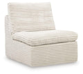 Fannin Armless Chair Ivory
