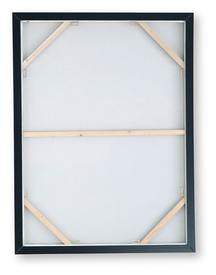 Fanthorne - Wall Art - Tan / Brown / White - view 6