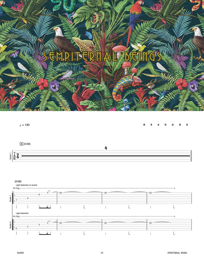 Printed Guitar Book, Digital Guitar Book