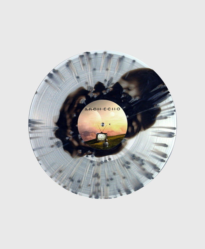 2xLP Smog inside Ultra Clear + Silver & Grey Splatter