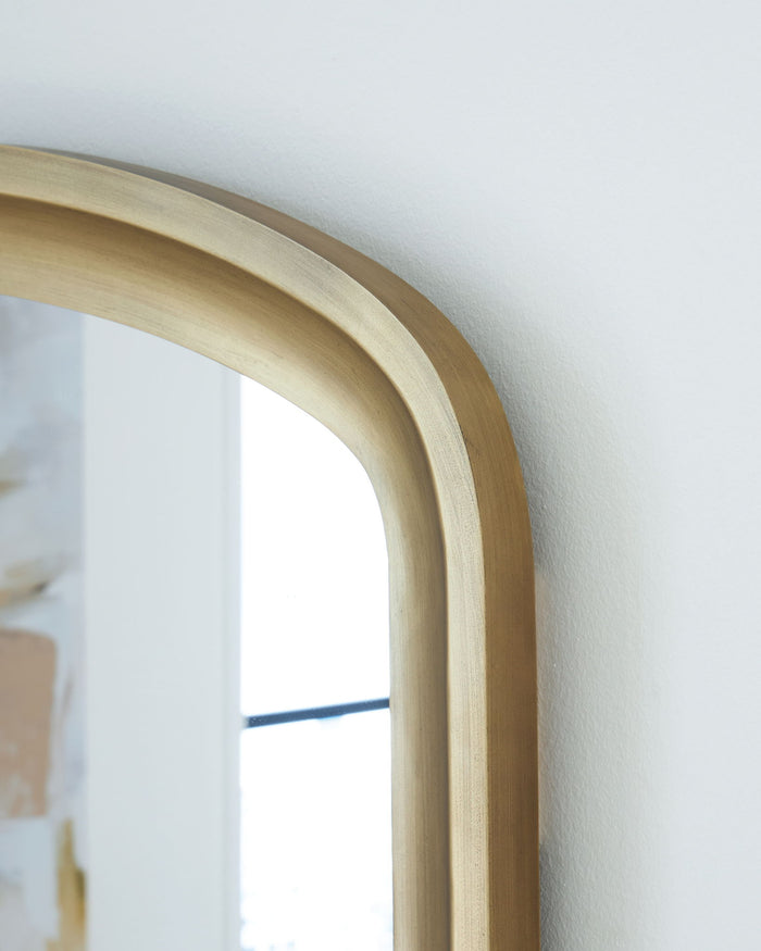 Fintan - Floor Mirror - Gold Finish - view 2