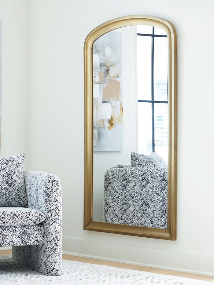 Fintan - Floor Mirror - Gold Finish - view 5