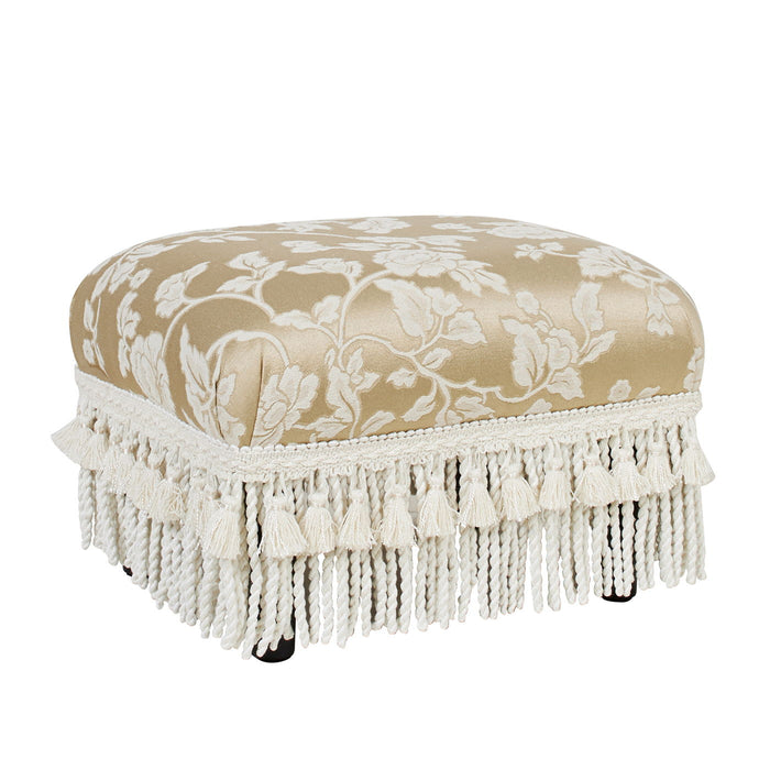 Fiona - Handcrafted Accent Footstool Ottoman - view 3