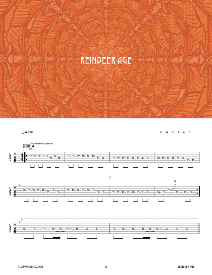 Printed Guitar Book, Digital Guitar Book