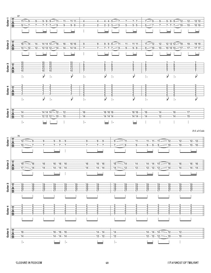 Printed Guitar Book, Digital Guitar Book
