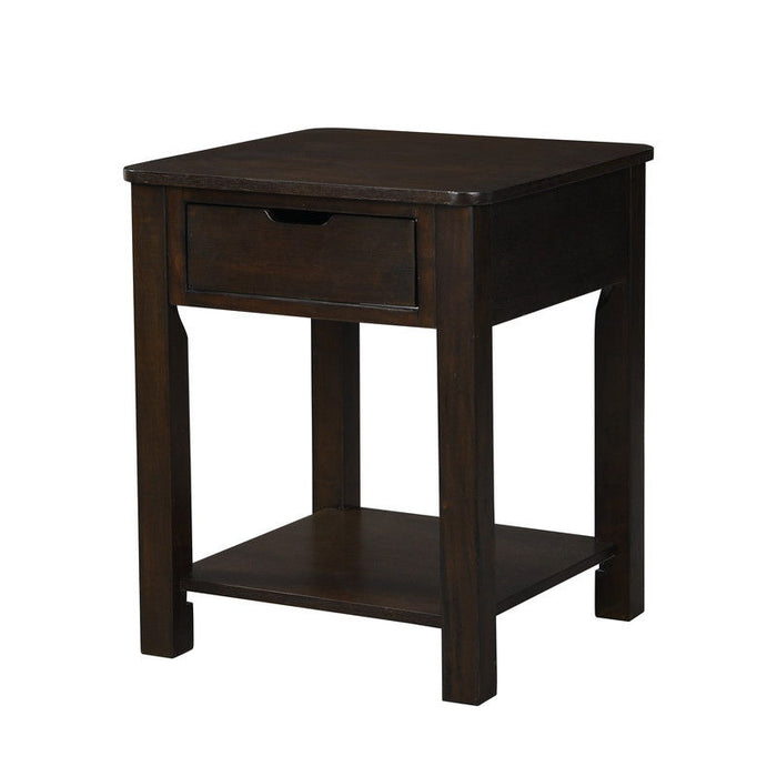 Flora - End Table With Drawer - view 2