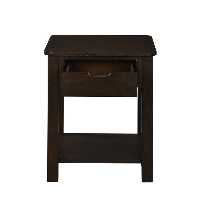 Flora - End Table With Drawer - view 6