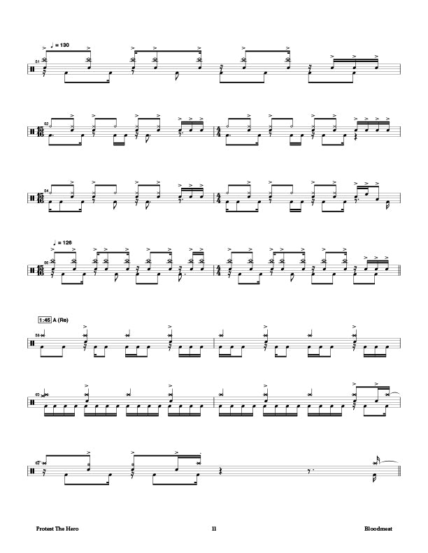 Printed Drum Book, Digital Drum Book