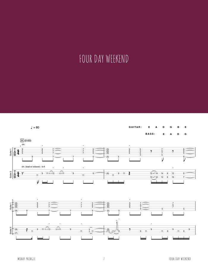 Printed Guitar & Bass Book, Digital Guitar & Bass Book